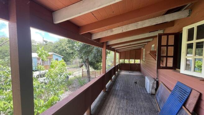 Deck area