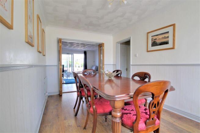 Through the dining room and lounge