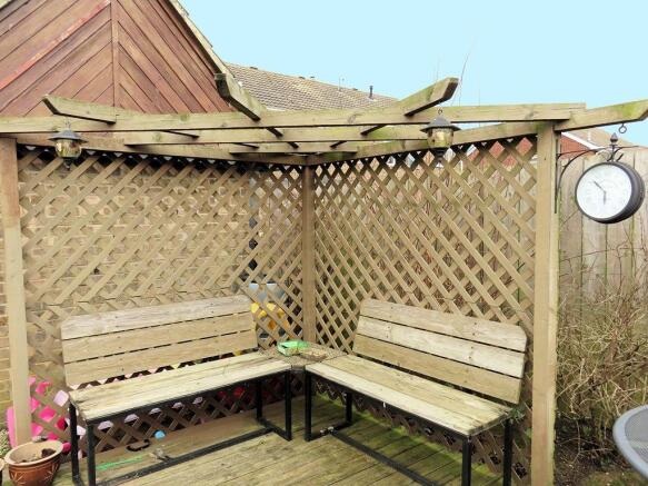 Rear Garden Seating Area