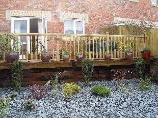 Rear garden