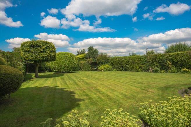 Rear garden as...