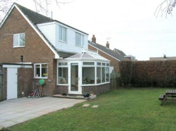 Rear of Property