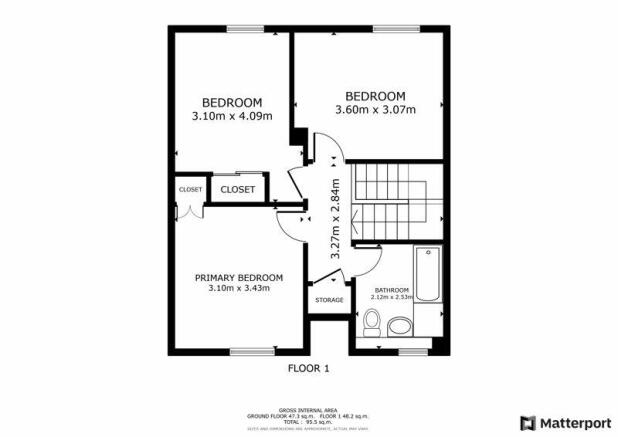 1st Floor Floorplan