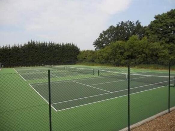Tennis courts
