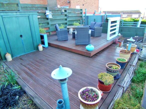 Rear garden