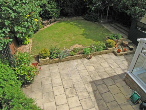 Rear garden