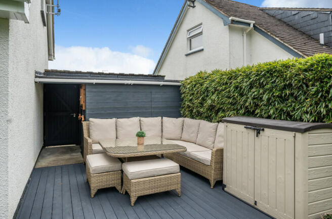 Rear Deck/Workshop