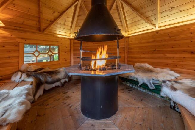 Barbeque cabin