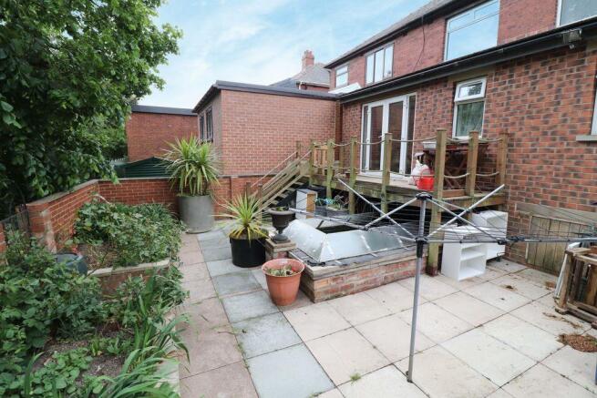Garden at Back