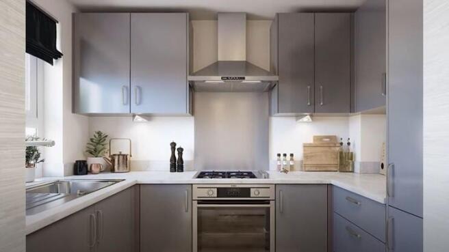 Washington Mews kitchen