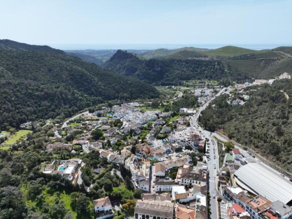 Aerial view
