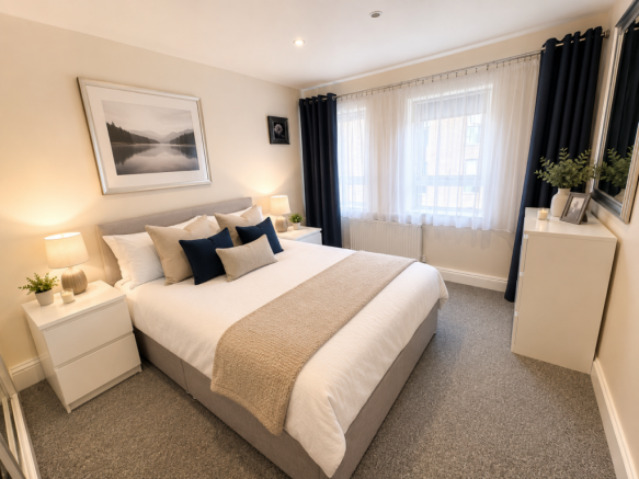 Dressed Bedroom