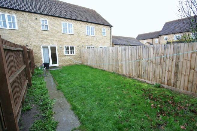 Rear garden