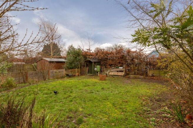 Rear garden