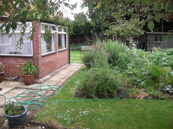 Rear garden