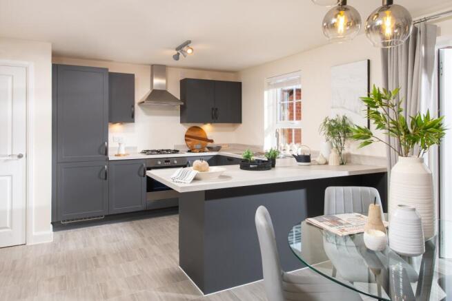 Internal view of the Kitchen/Diner of the Chester House Type