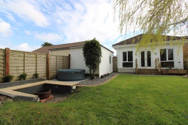 Rear garden