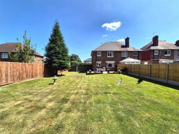 Large Rear Garden