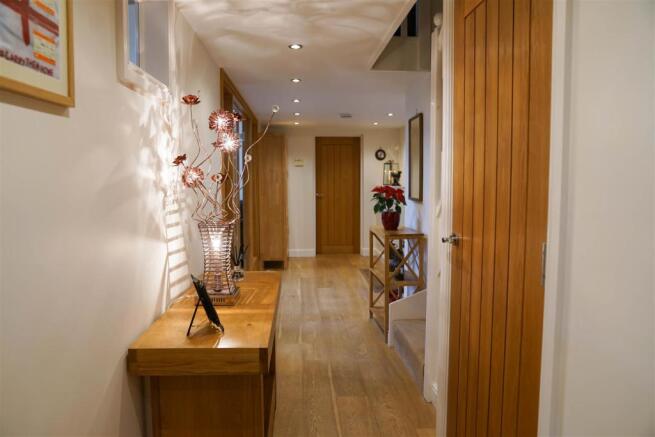 Inviting entrance hallway