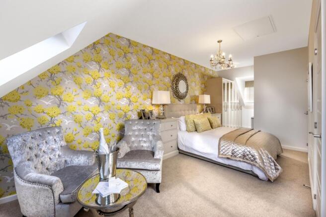 Typical Norbury master bedroom