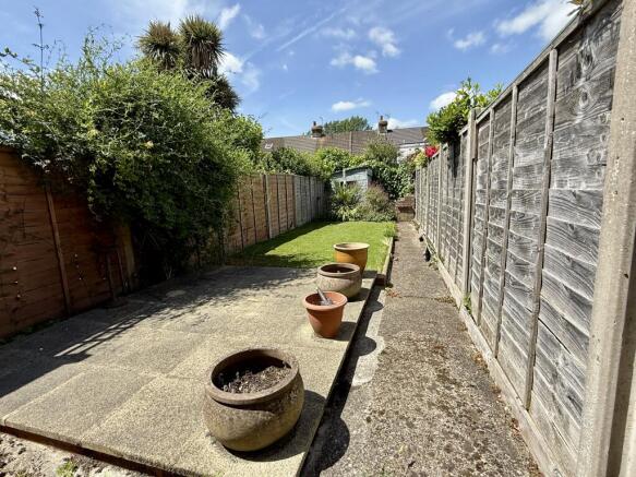 Rear garden