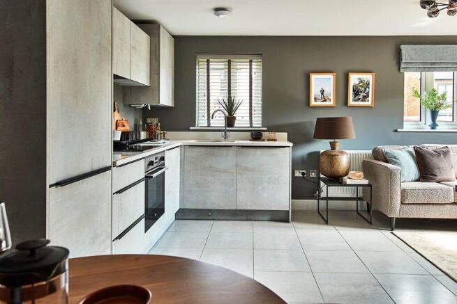 The open plan ground floor is perfect for entertaining