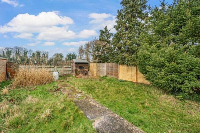 Rear garden
