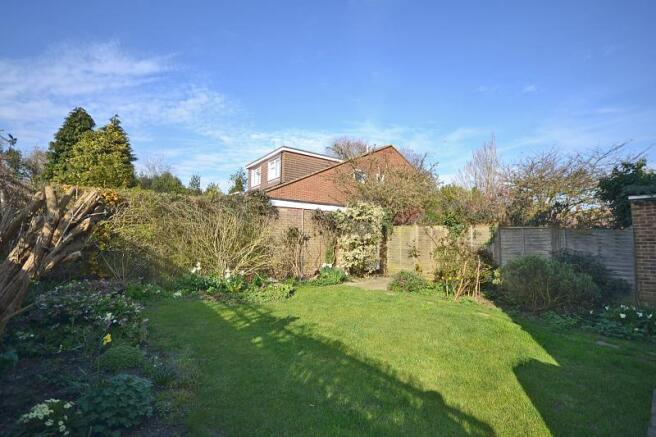 Rear garden