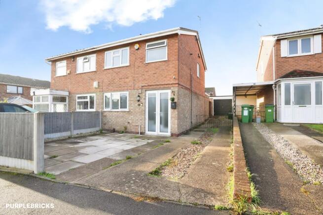3-bed semi-detached on Bramble Way, Braunstone Town, Leicester, LE3, £250,000