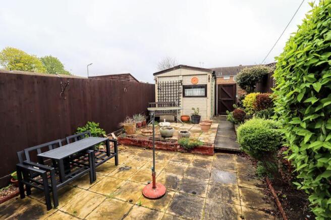 Rear garden