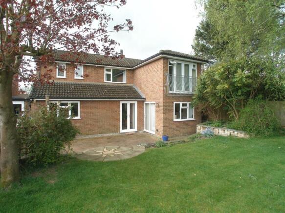 Rear View of House