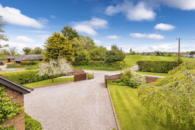 Driveway and View...
