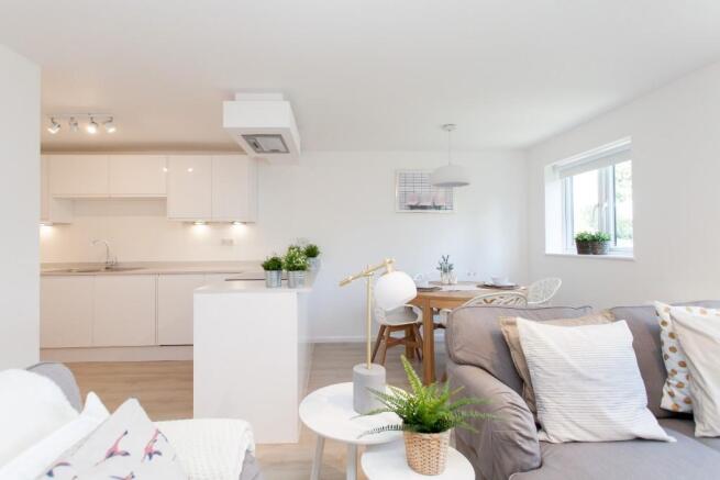 Open plan living roo