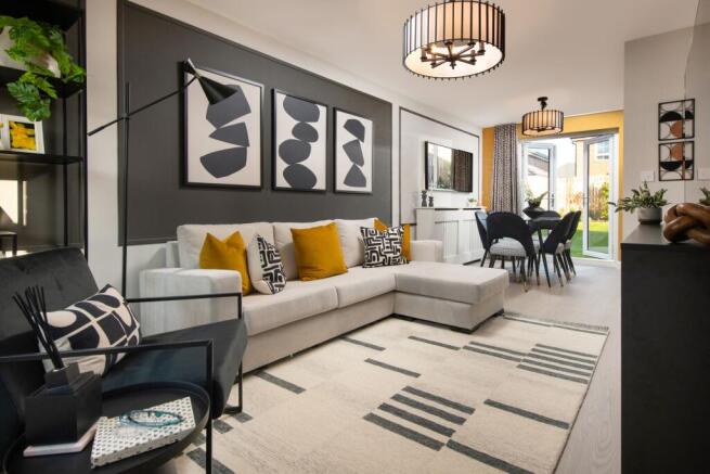 Inside view of Denby lounge