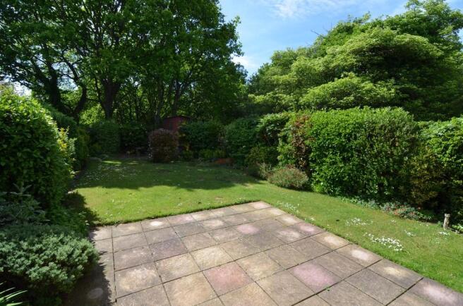 Rear garden