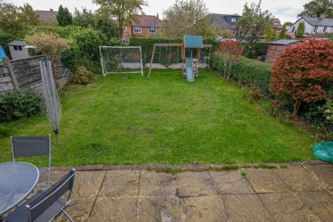 Rear garden