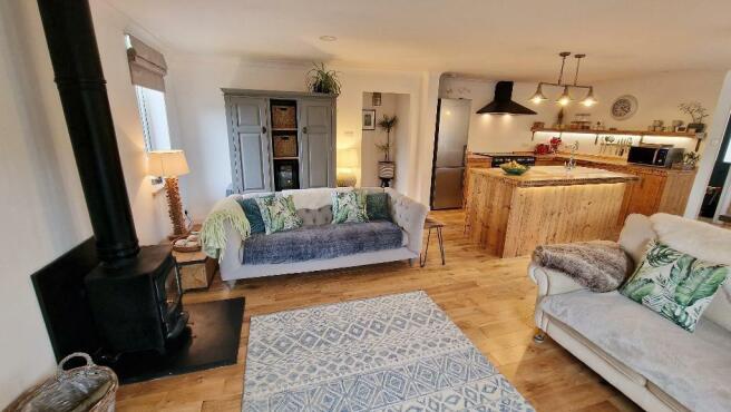 Sitting Room + Kitchen