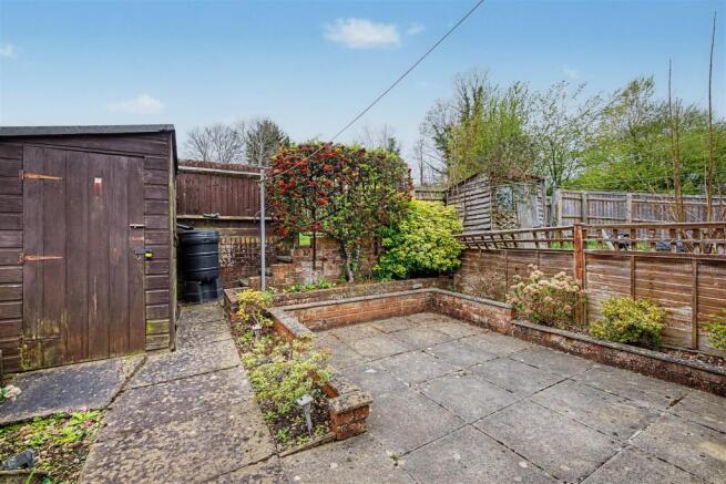 Rear garden