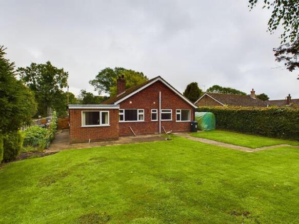 Rear elevation/garden