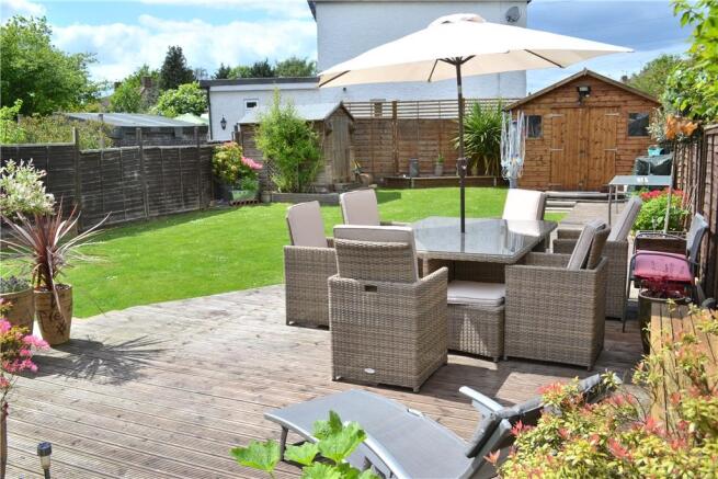 Rear Garden Patio Area