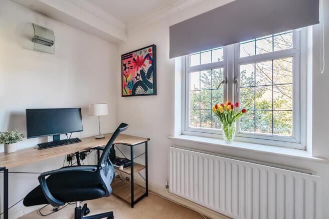 Study area in Living Room