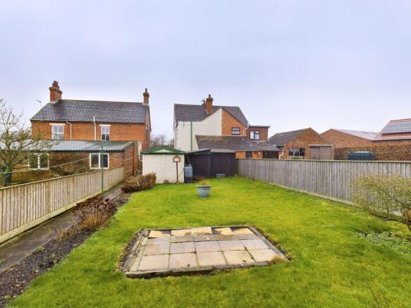 Rear garden