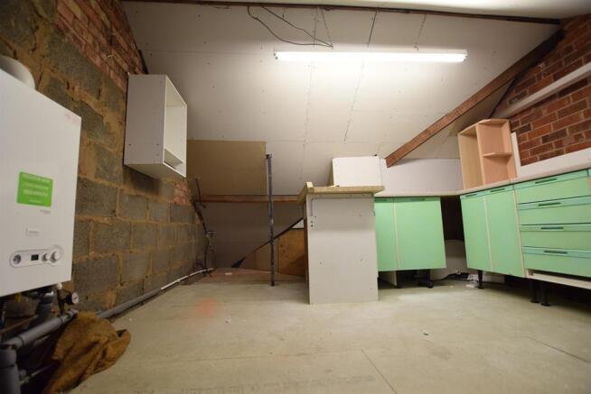 Boarded loft space