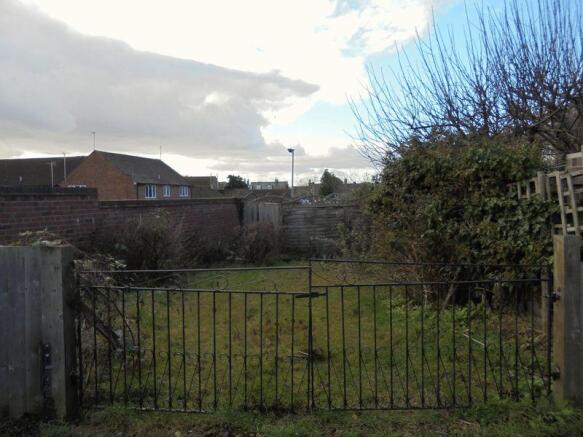 Rear garden an...