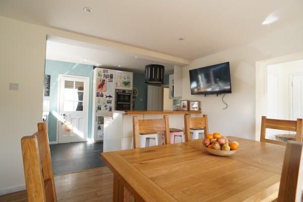 Breakfast Area Through To Kitchen Area