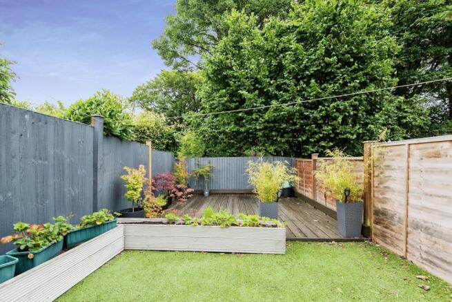 Rear garden
