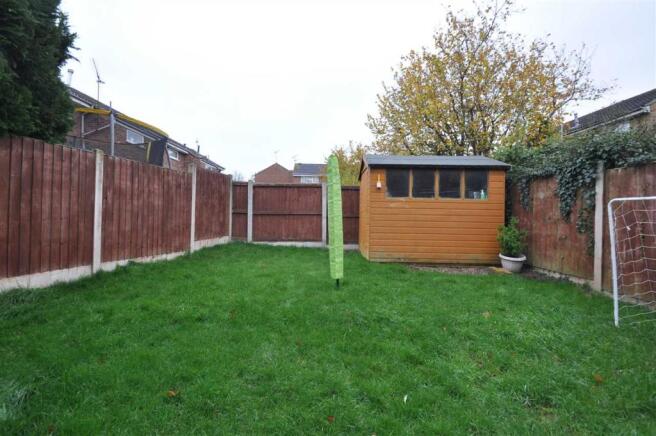 Rear garden