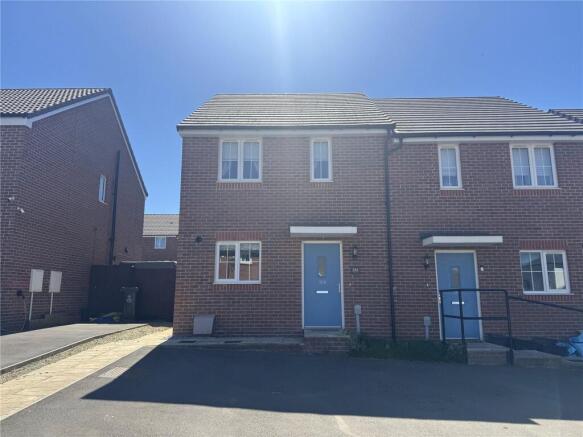 2-bed semi-detached on Homington Avenue, Swindon, SN3, £104,000