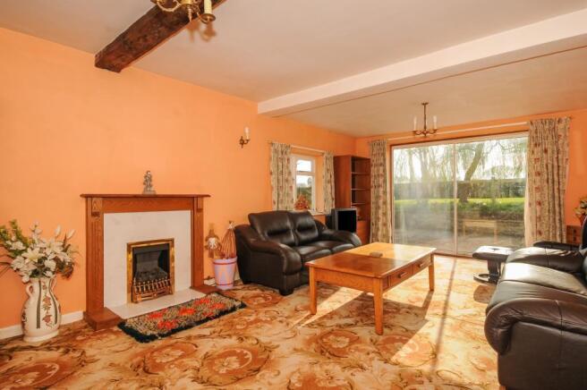 Living Room with Patio Doors