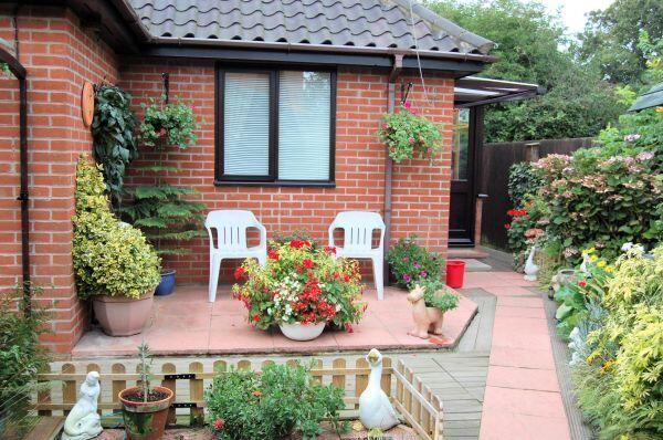 Rear garden